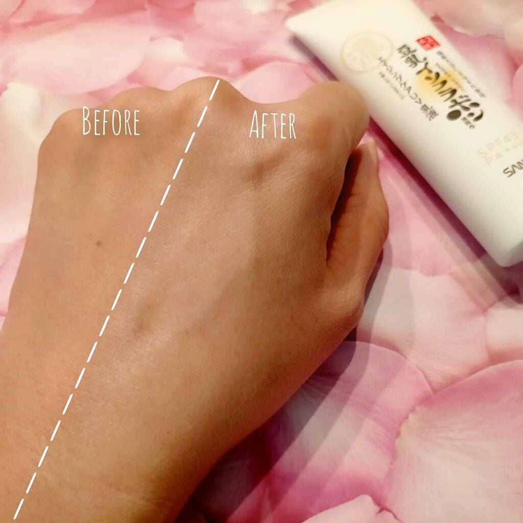 リンクルUV乳液/なめらか本舗/日焼け止めミルクを使ったクチコミ(4枚目)