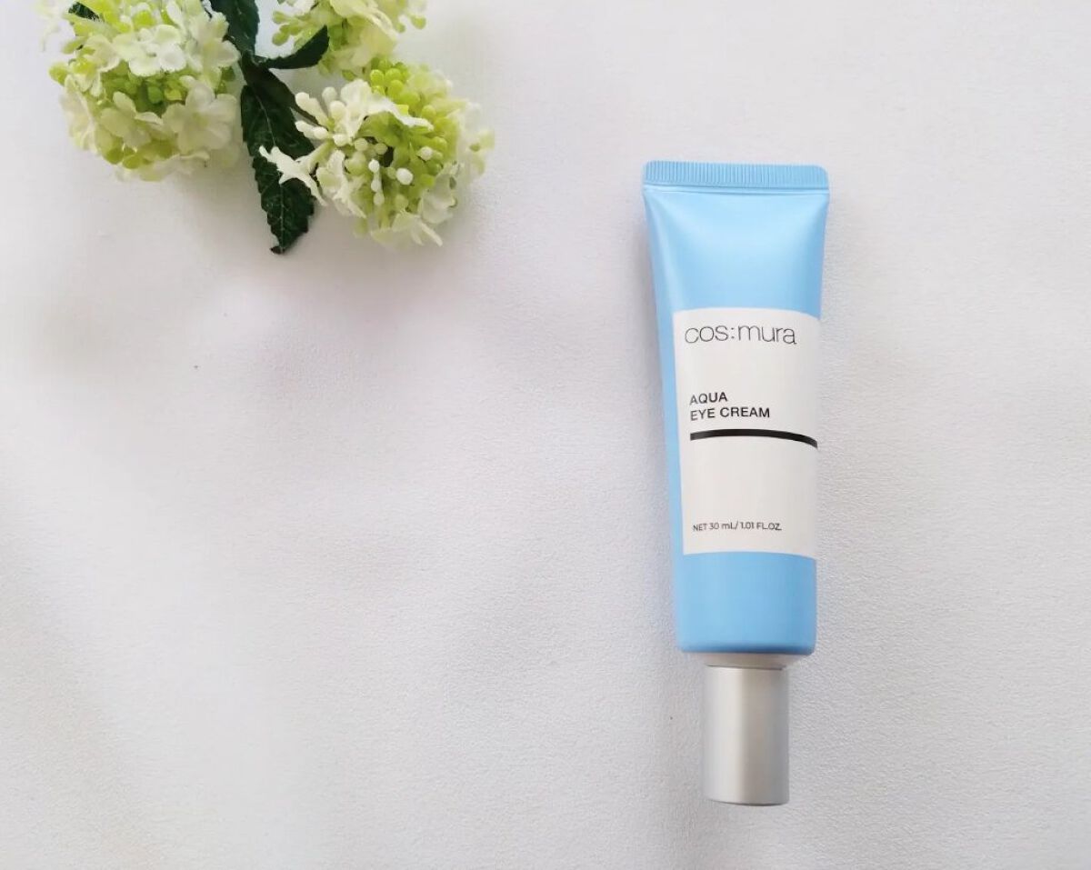 cos:mura アクアクリームのクチコミ「乾燥肌さん、潤いを求めている方におすすめ！
7種類のヒアルロン酸とコラーゲンが配合されていて、.....」（1枚目）
