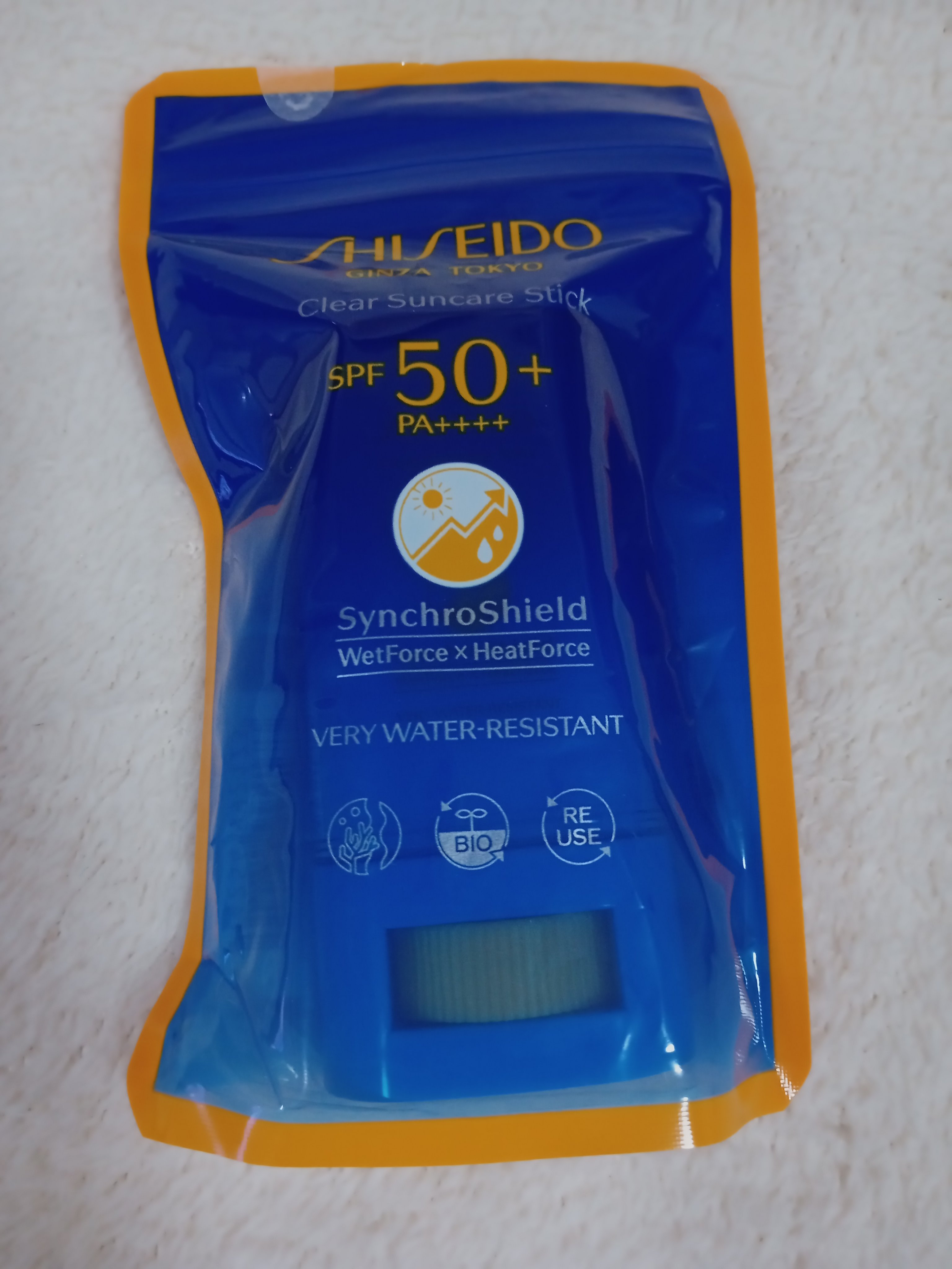 クリア サンケア スティック/SHISEIDO/日焼け止めスティックを使ったクチコミ（1枚目）