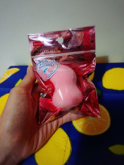 リキッドファンデーションスポンジ(ホイップ型)/DAISO/パフ・スポンジを使ったクチコミ(1枚目)