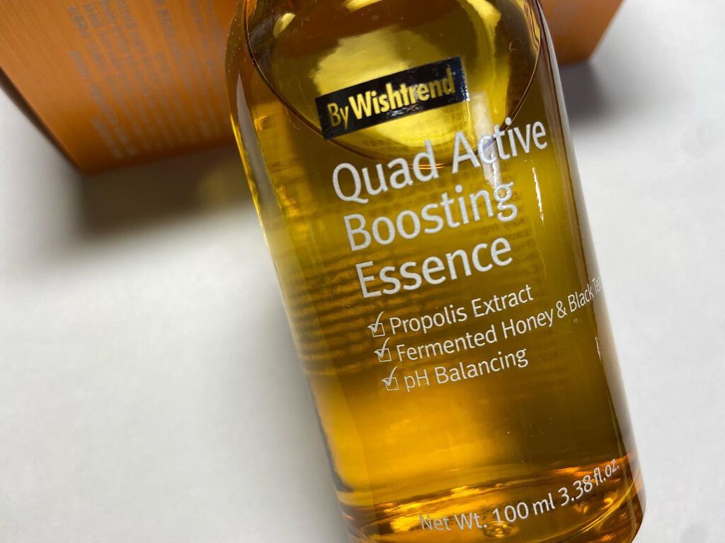 クアッドアクティブブースティングエッセンス/By Wishtrend/美容液を使ったクチコミ（3枚目）