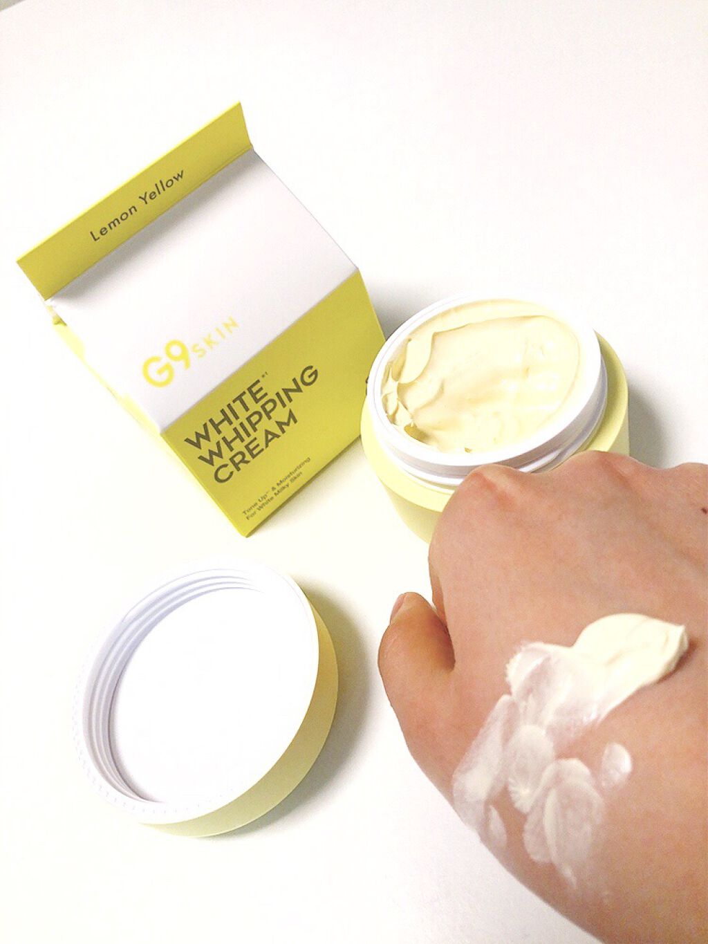WHITE WHIPPING CREAM(ウユクリーム)/G9SKIN/化粧下地を使ったクチコミ(1枚目)