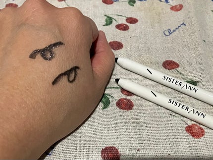 ダブルエフェクトウォータープルーフアイペンシル/SISTER ANN/ペンシルアイライナーを使ったクチコミ(4枚目)