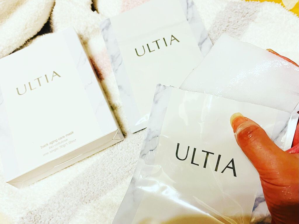 back aging care mask/ULTIA/シートマスク・パックを使ったクチコミ（1枚目）