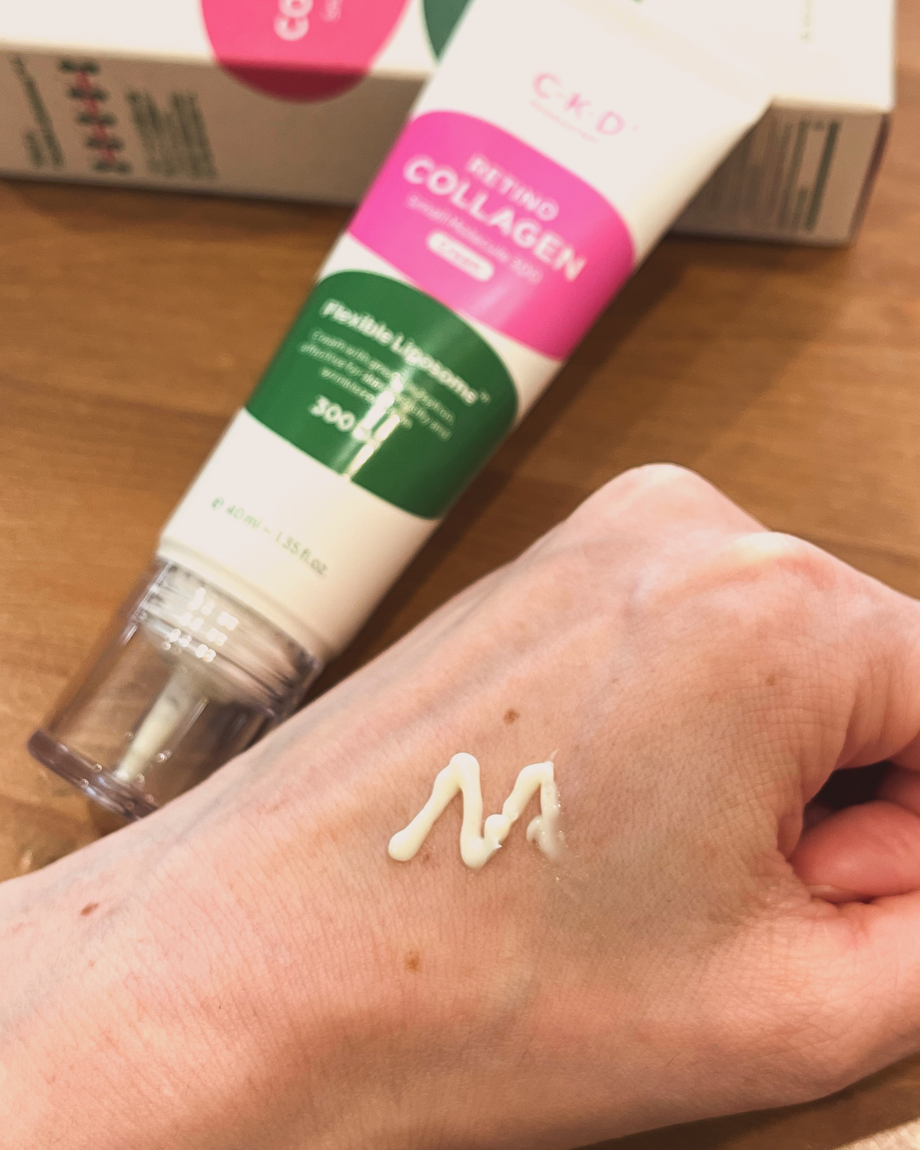 レチノコラーゲン低分子300集中クリーム/CKD/フェイスクリームを使ったクチコミ（1枚目）