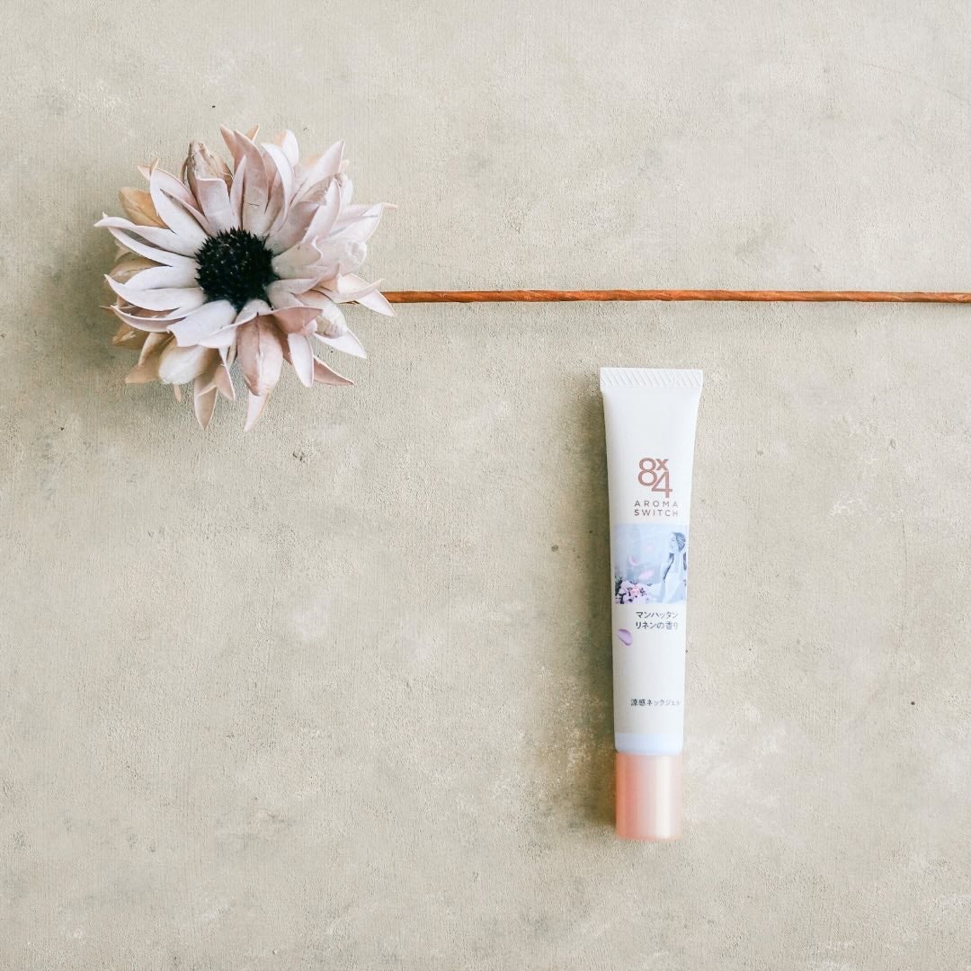 8x4 アロマスイッチ 涼感ネックジェル マンハッタンリネンの香り/8x4/デオドラント・制汗剤を使ったクチコミ(2枚目)