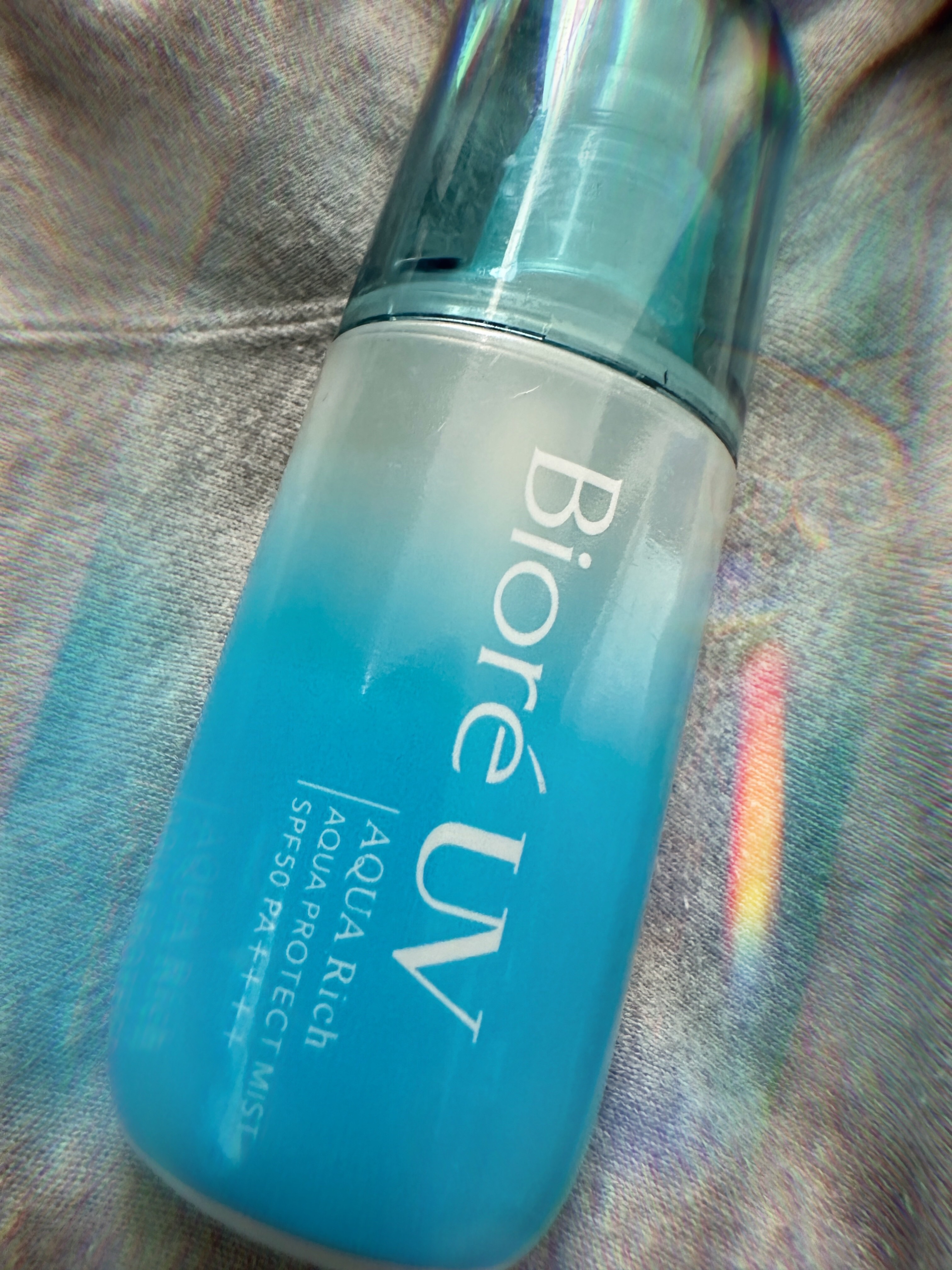 ビオレUV アクアリッチ アクアプロテクトミスト/ビオレ/日焼け止めミスト・スプレーを使ったクチコミ（1枚目）