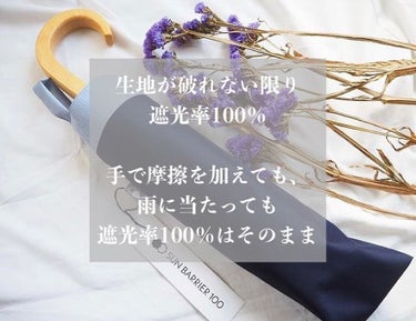 サンバリア100 サンバリア100のクチコミ「【評価】
★★★★･･･とっても良い✴︎愛用してます！

完全に遮光してくれて、
更に遮光率が.....」（2枚目）