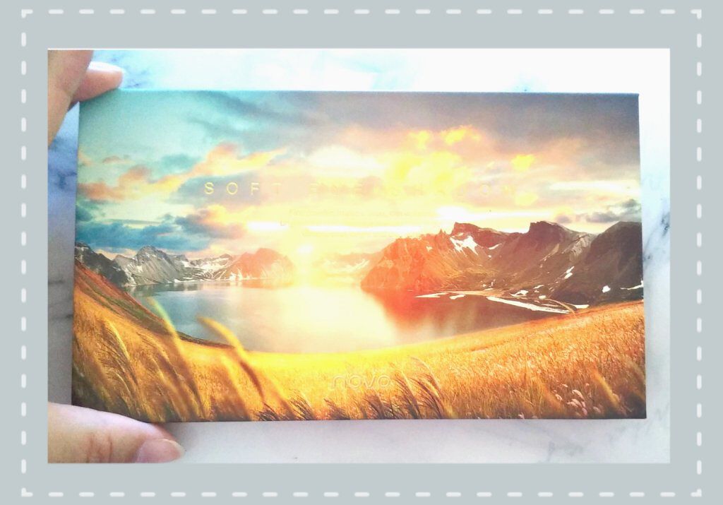 18カラーセットNOVOアイシャドウパレット/NOVO/アイシャドウパレットを使ったクチコミ（2枚目）