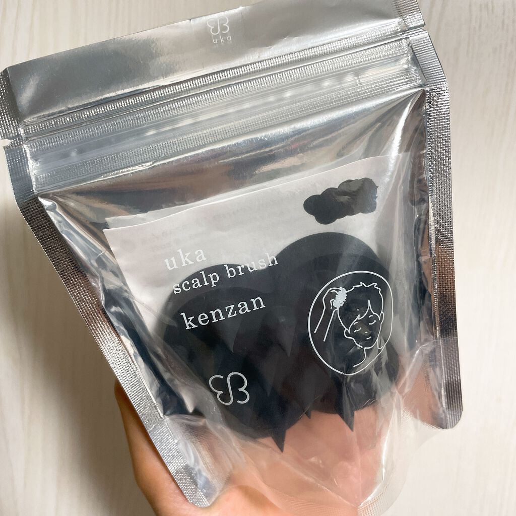 uka scalp brush kenzan/uka/スカルプブラシを使ったクチコミ（3枚目）