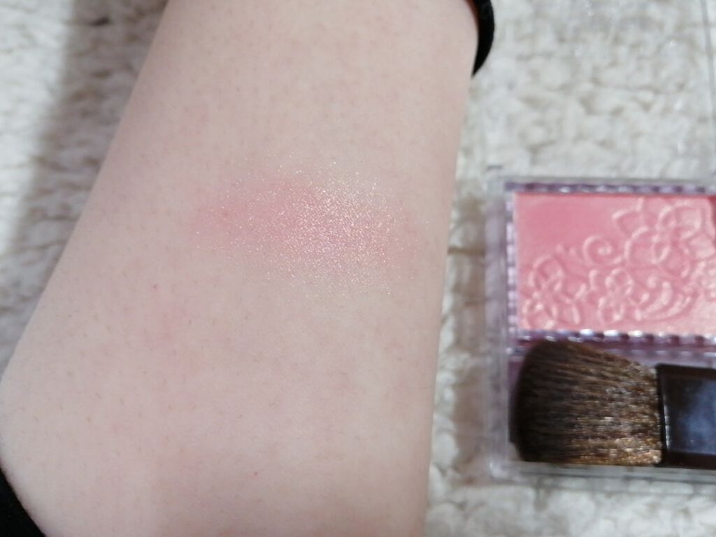 パールグロウチーク/CEZANNE/パウダーチークを使ったクチコミ(3枚目)