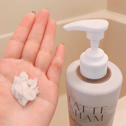 モイストシャンプー/モイストトリートメント/LATTE SHAM/市販シャンプーを使ったクチコミ(4枚目)