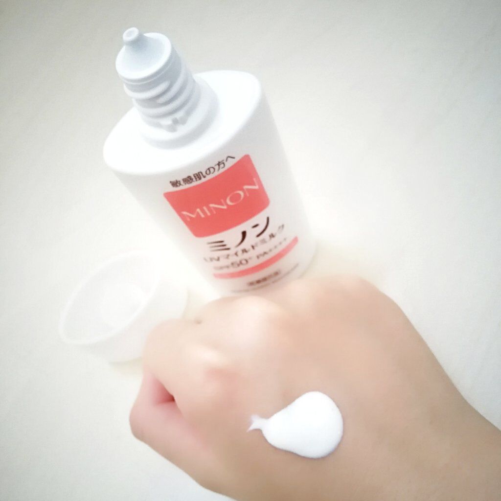 ミノンUVマイルドミルク/ミノン/日焼け止めミルクを使ったクチコミ（2枚目）