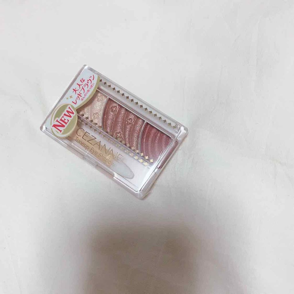 トーンアップアイシャドウ/CEZANNE/アイシャドウパレットを使ったクチコミ（1枚目）