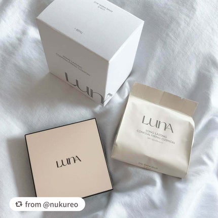 ロングラスティングコンシールフィクシングクッション /LUNA/クッションファンデーションを使ったクチコミ(7枚目)