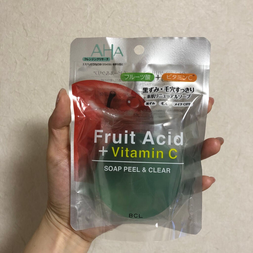 ソープ ピール&クリア/クレンジングリサーチ/洗顔石鹸を使ったクチコミ(1枚目)