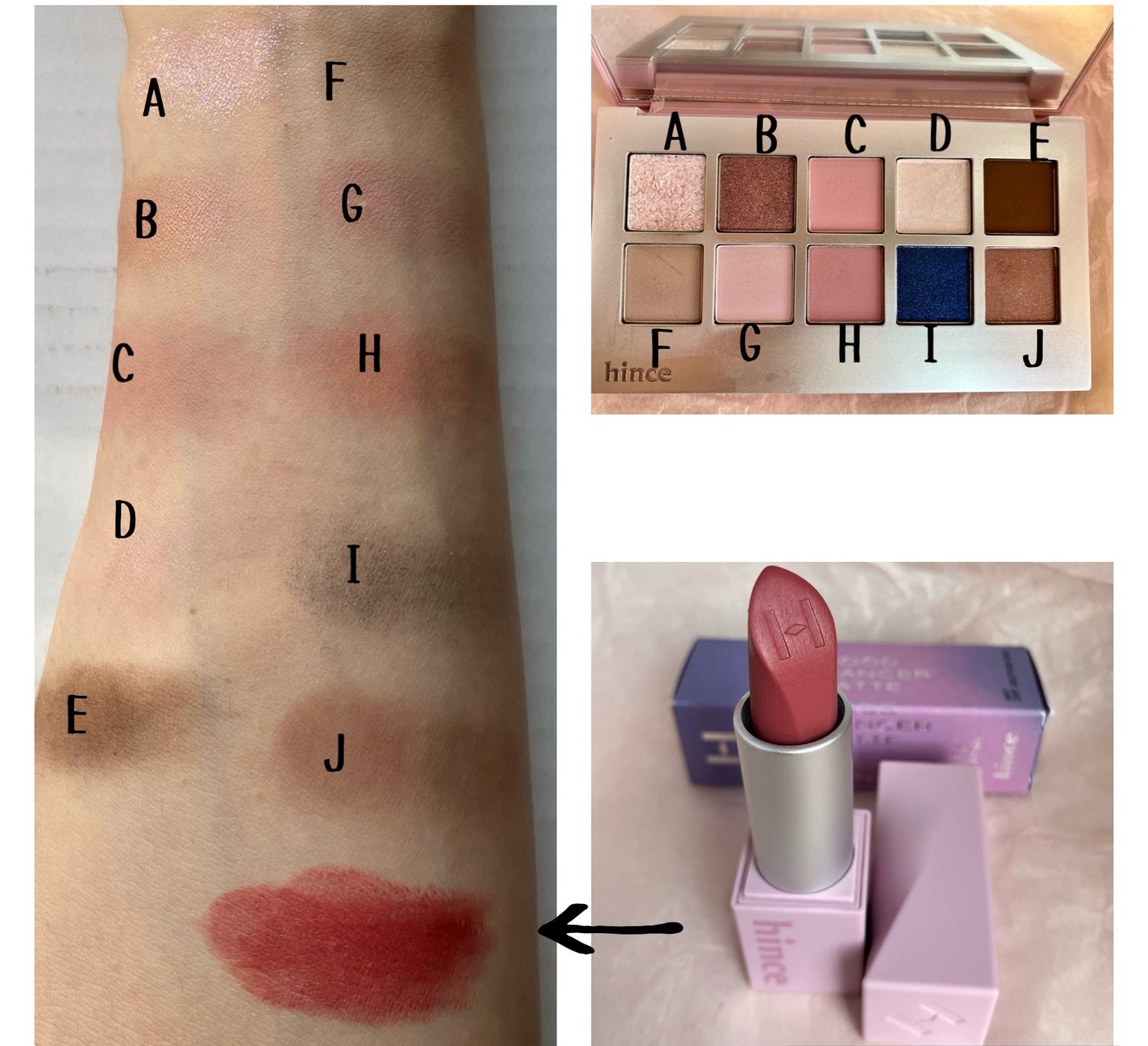 ムードインハンサーマット /hince/口紅を使ったクチコミ(4枚目)