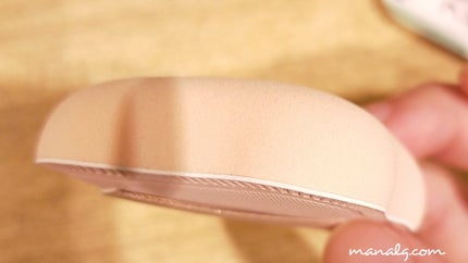 ファンデーションが染みこみにくいパフ/貝印/パフ・スポンジを使ったクチコミ(3枚目)