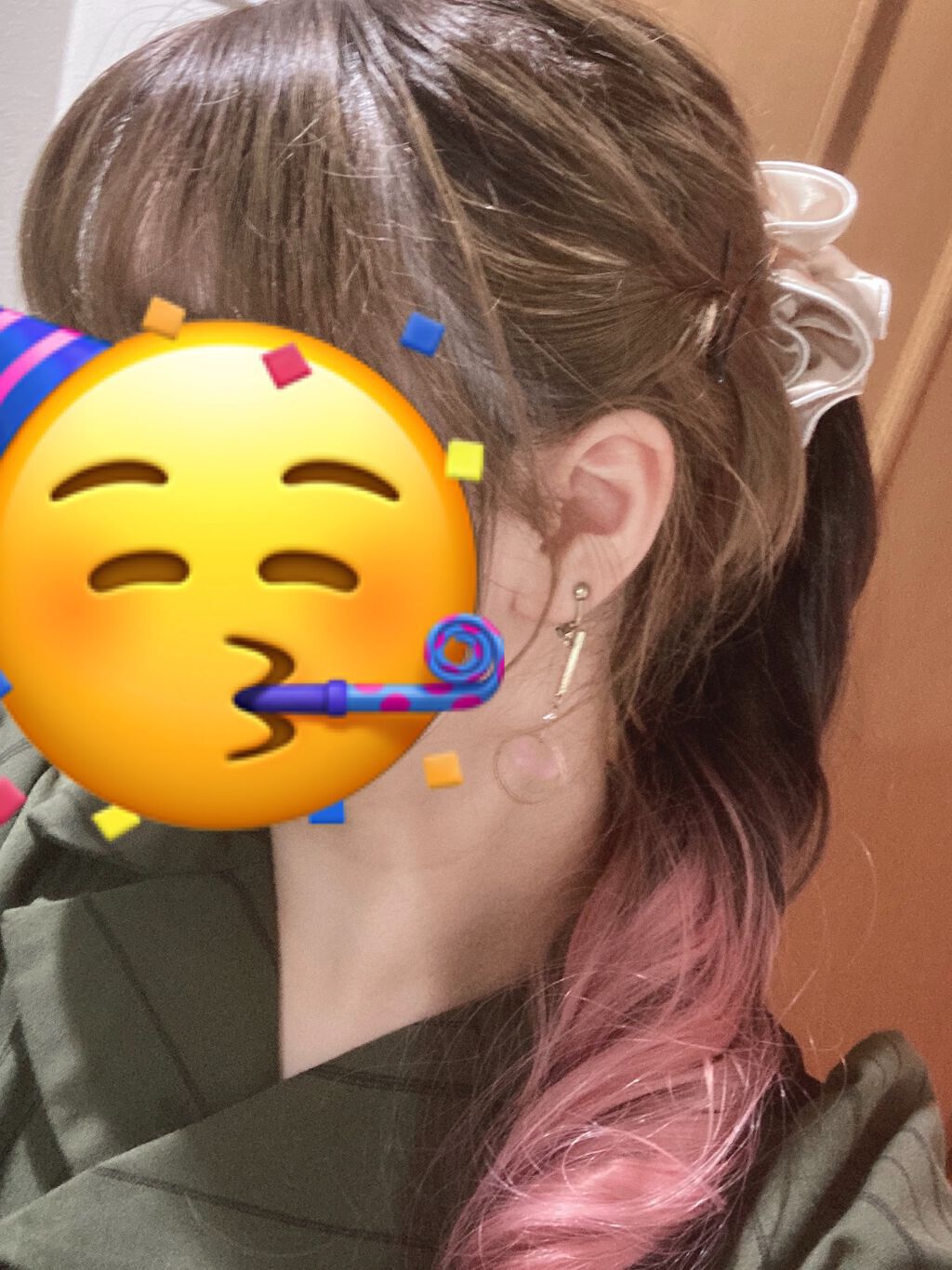 ヘアエクステ ストレート/セリア/ヘアケアグッズを使ったクチコミ(2枚目)