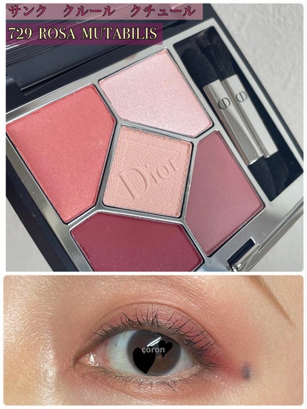 【旧】サンク クルール クチュール/Dior/アイシャドウパレットを使ったクチコミ(1枚目)