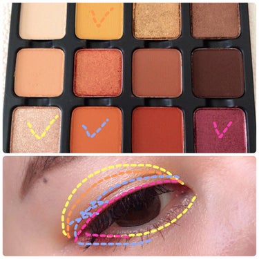 Paris EDIT Eye Shadow Palette/VISEART/アイシャドウパレットを使ったクチコミ（4枚目）