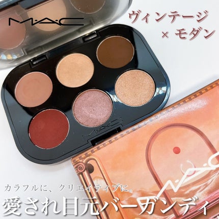 コネクト イン カラー アイシャドウ パレット × 6/M・A・C/アイシャドウパレットを使ったクチコミ(1枚目)