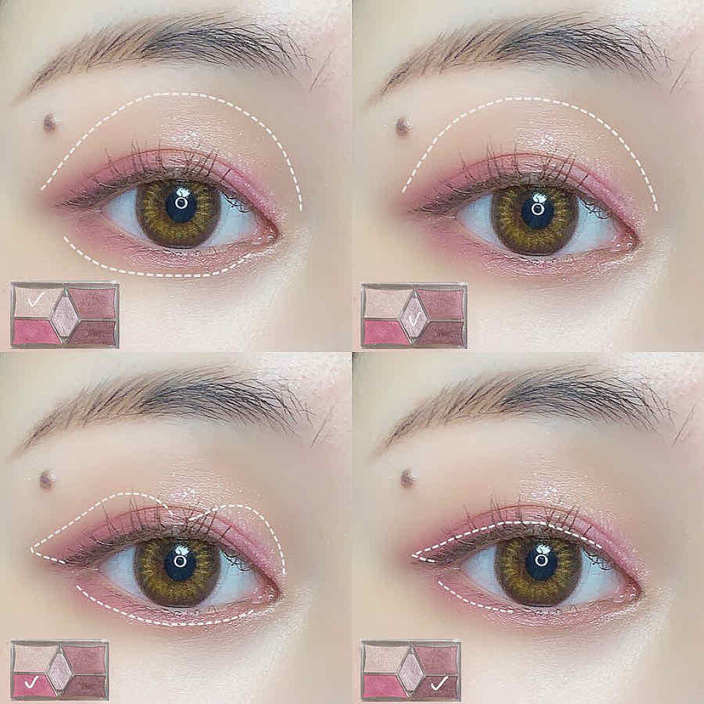 【旧品】パーフェクトスタイリストアイズ/キャンメイク/アイシャドウパレットを使ったクチコミ（2枚目）