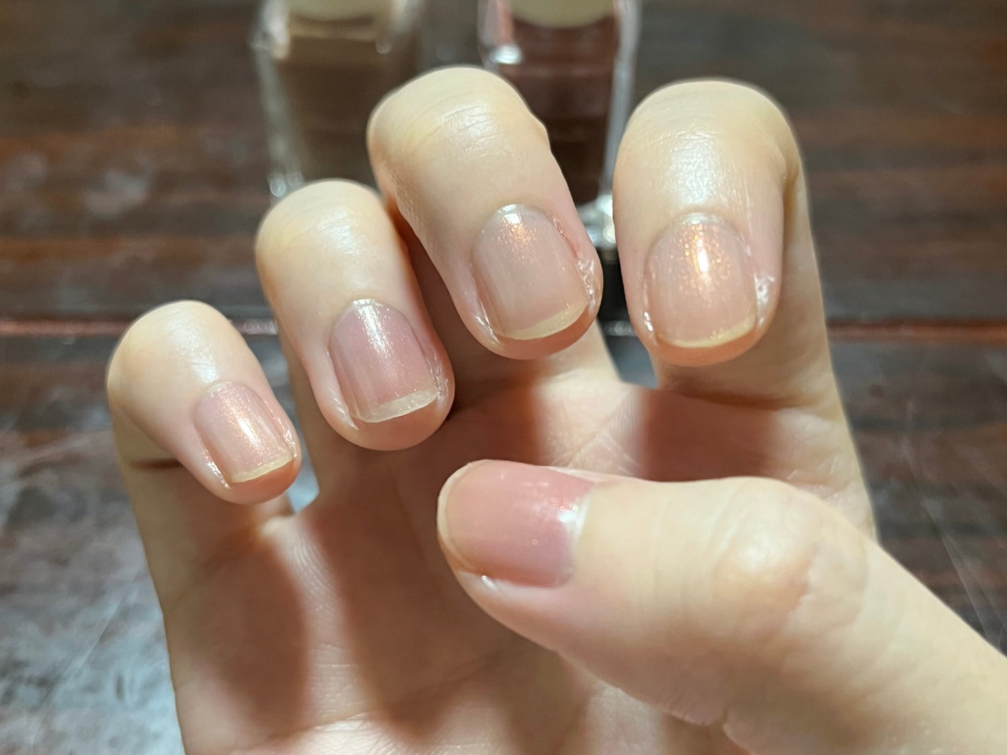 ネイルファンデーション/パラドゥ/マニキュアを使ったクチコミ(4枚目)