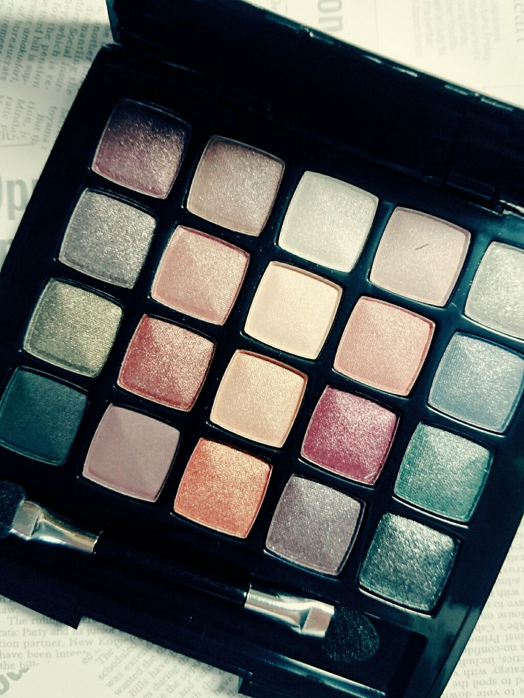 トゥエンティカラーズ/ディアローラ/アイシャドウパレットを使ったクチコミ(2枚目)