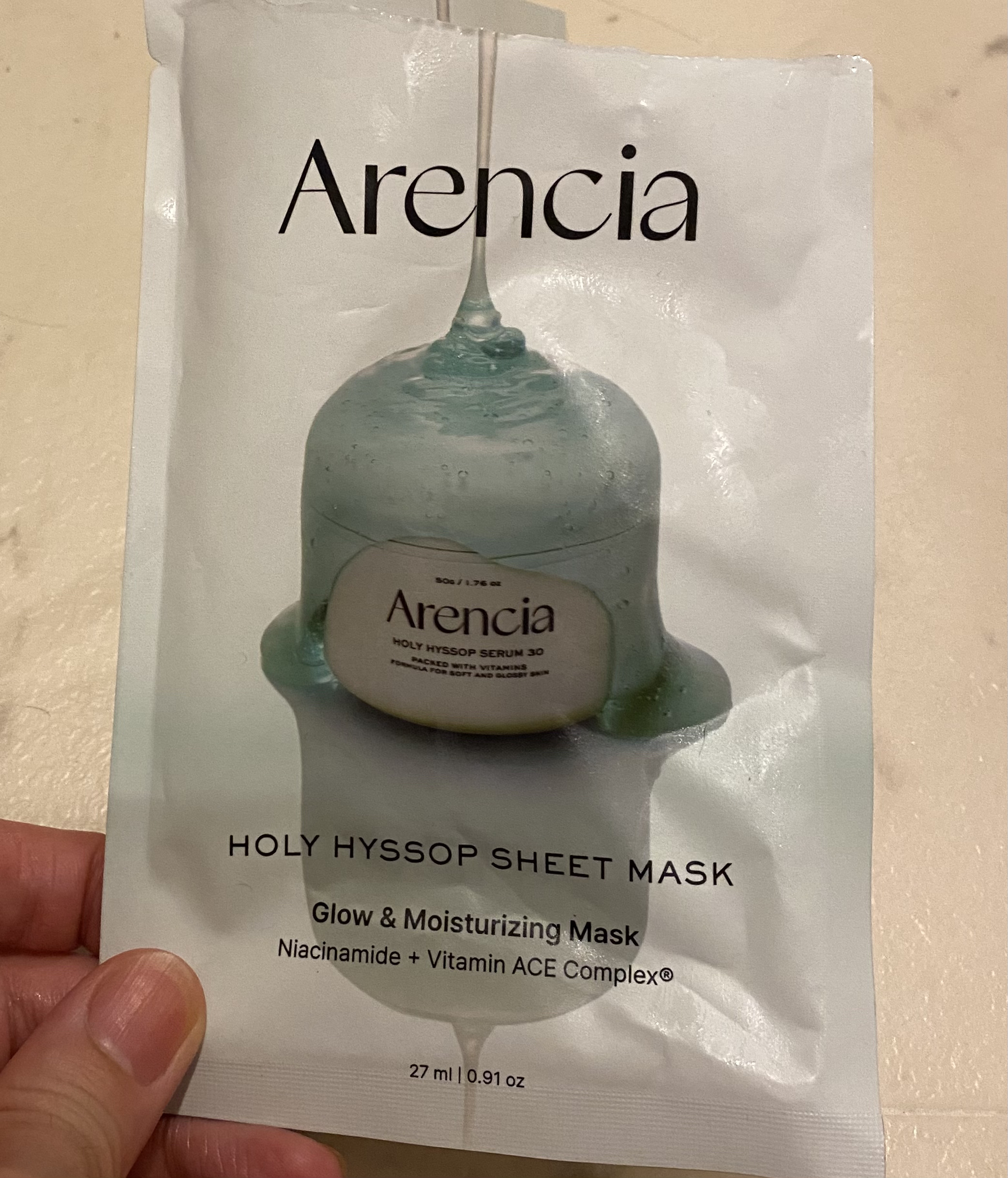 ヒソップモチパック/アレンシア/洗い流すパック・マスクを使ったクチコミ（1枚目）