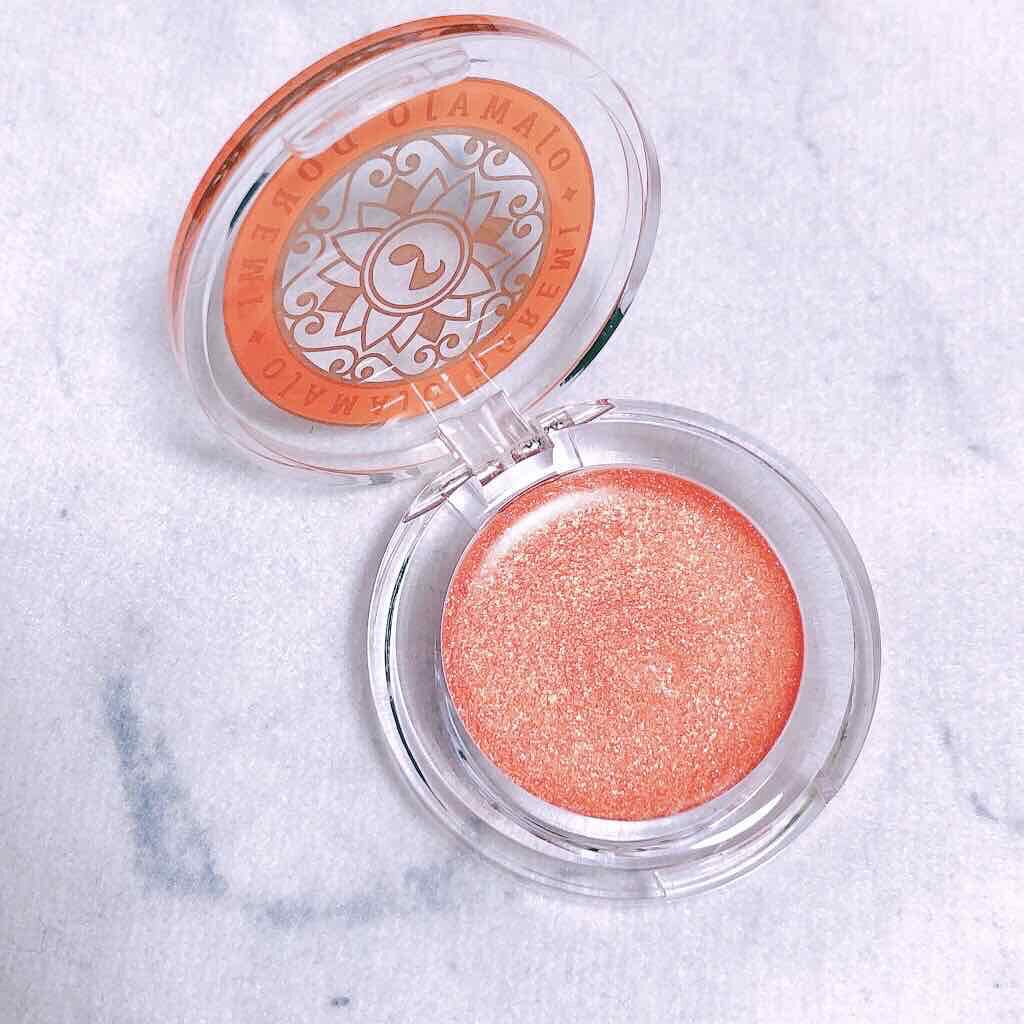 1番コフレおジャ魔女どれみ D賞魔法玉クリームカラー/BANDAI SPIRITS/ジェル・クリームアイシャドウを使ったクチコミ(2枚目)