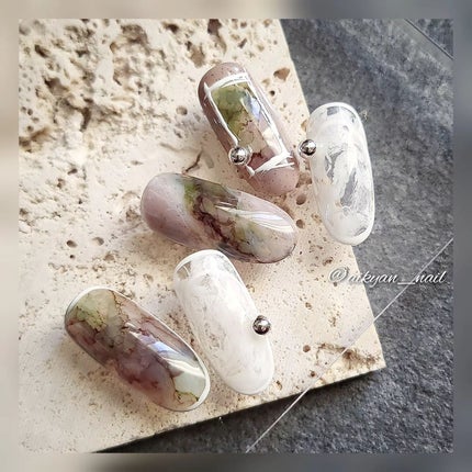 マカロンサンドジェル/ネイル工房/ジェルネイルを使ったクチコミ(3枚目)