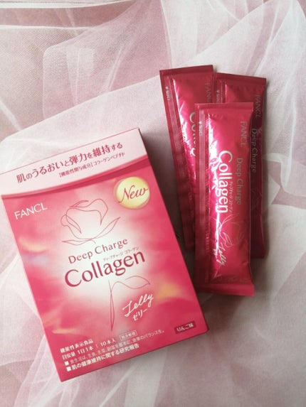 ディープチャージ コラーゲン スティックゼリー/ファンケル/美容サプリメントを使ったクチコミ(2枚目)