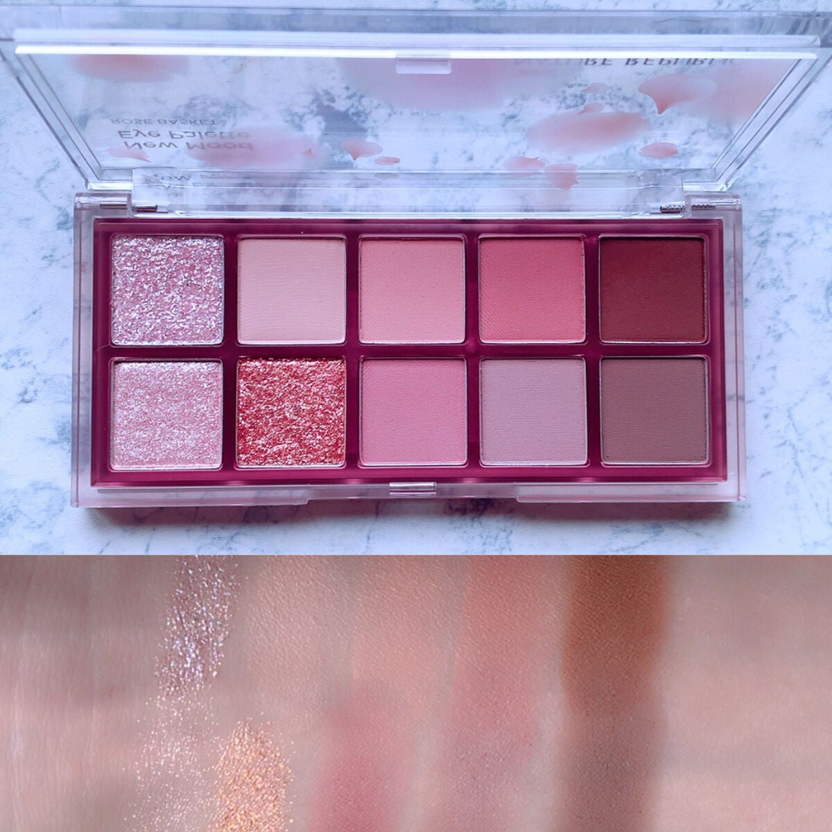 ニュームードアイパレット/ネイチャーリパブリック/アイシャドウパレットを使ったクチコミ(3枚目)