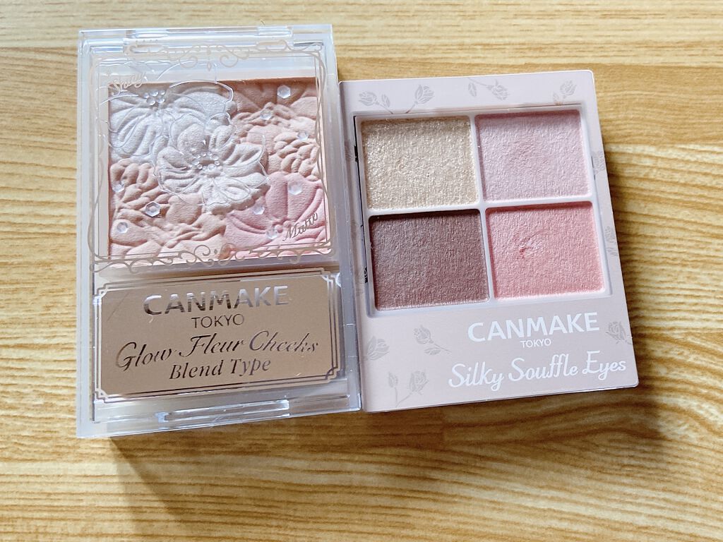 グロウフルールチークス（ブレンドタイプ）/キャンメイク/パウダーチークを使ったクチコミ（1枚目）