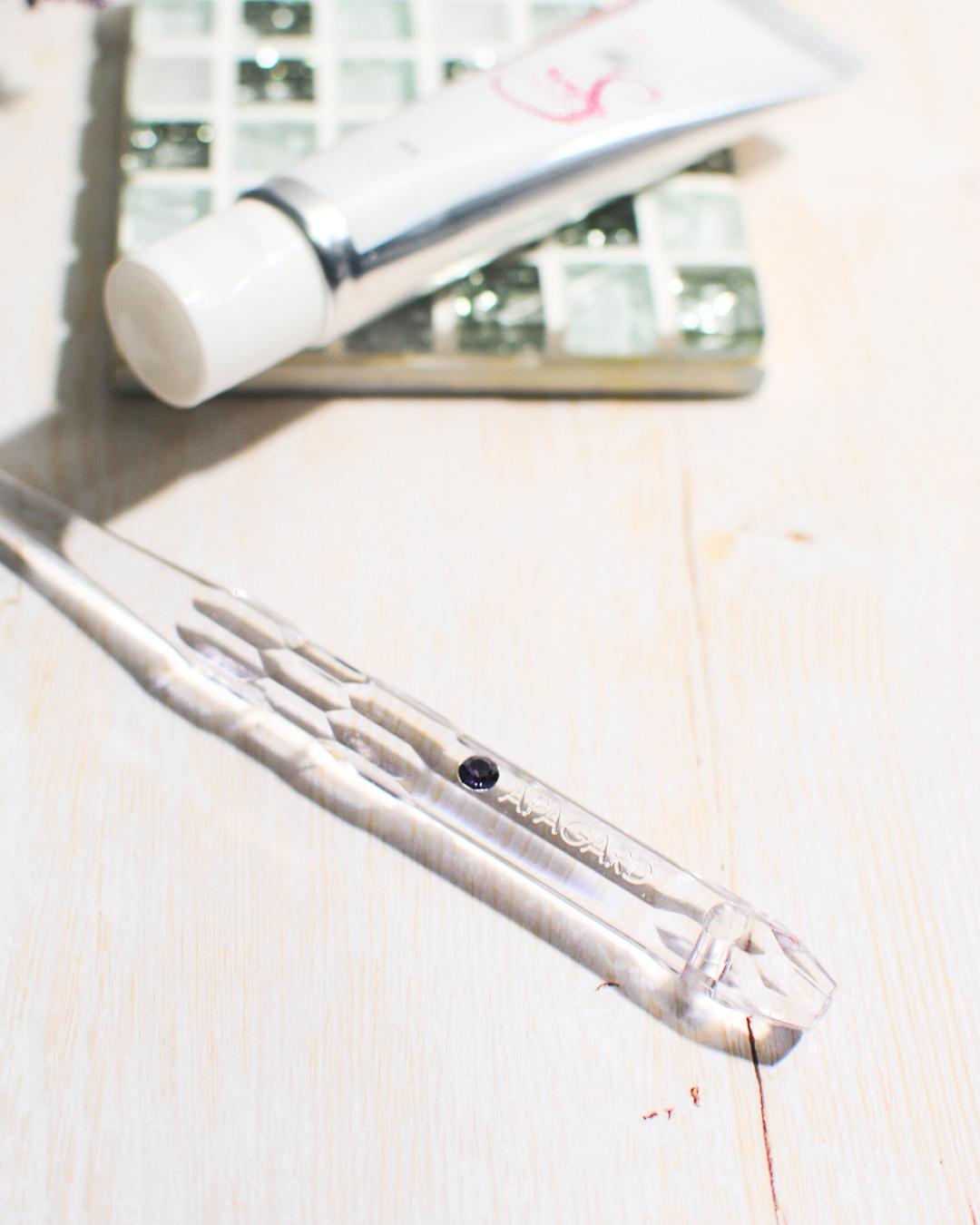 アパガードクリスタル歯ブラシ/アパガード/歯ブラシを使ったクチコミ(4枚目)