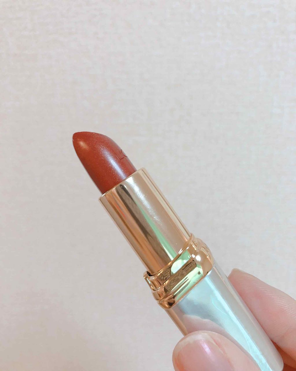 カラーリッシュ ルルージュ ヌードナクレ コレクション/ロレアル パリ/口紅を使ったクチコミ(2枚目)