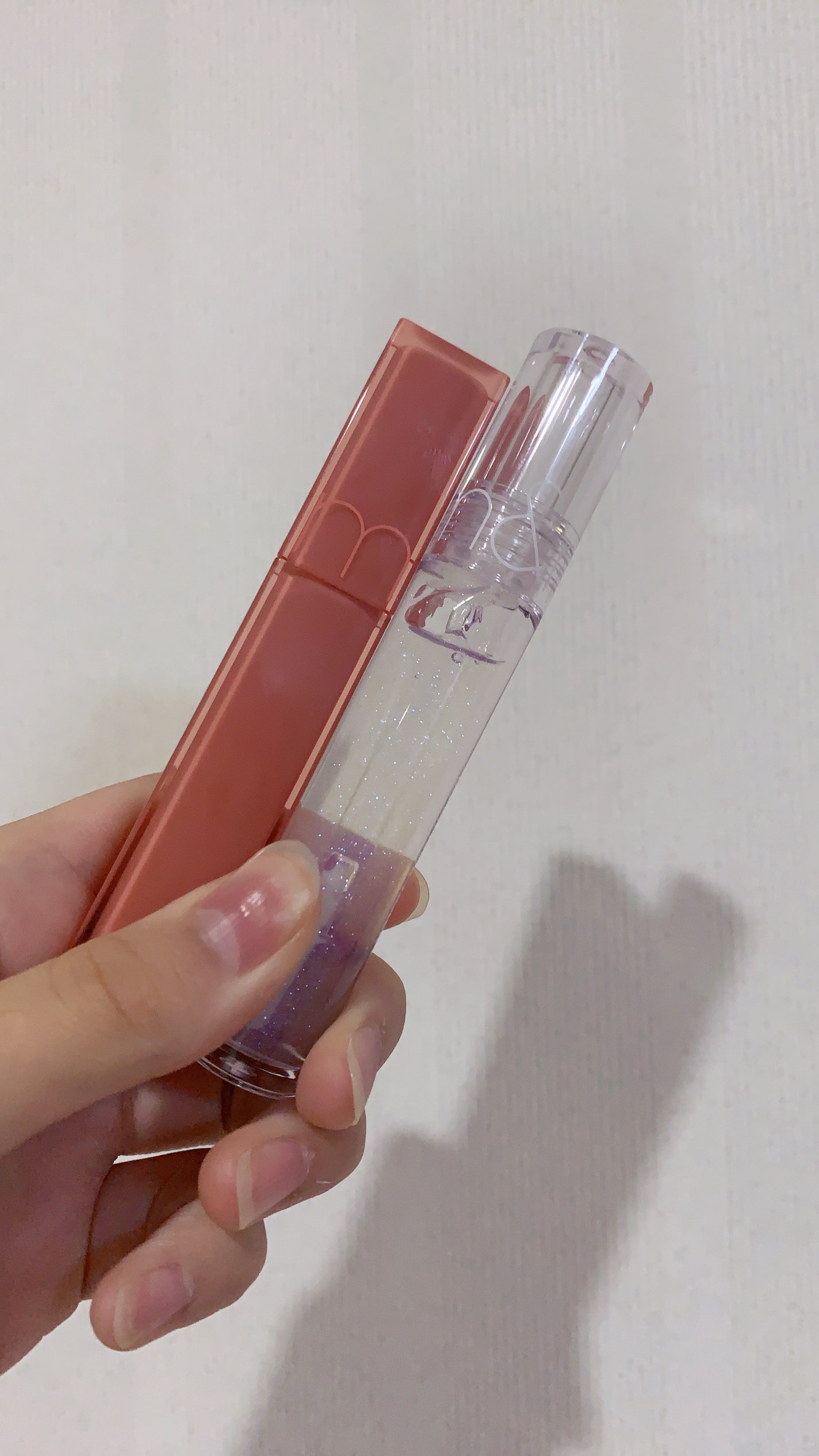 グラスティングウォーターグロス/rom&nd/リップグロスを使ったクチコミ(2枚目)