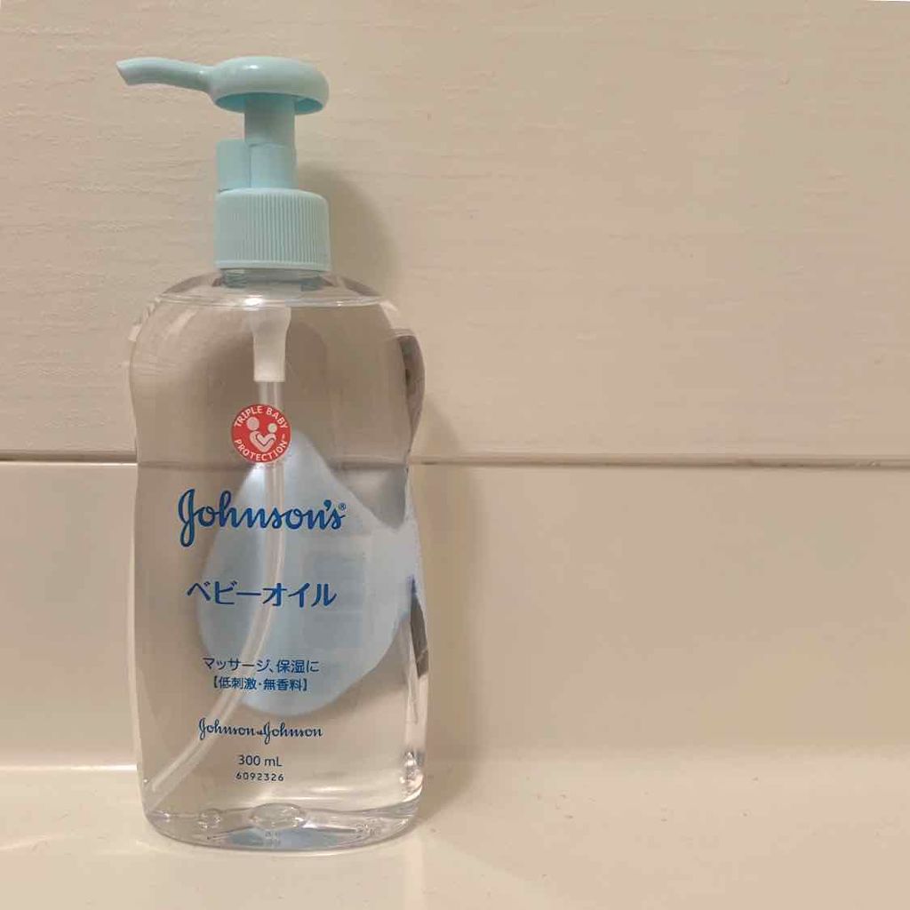 ジョンソン ベビーオイル 無香料/ジョンソンベビー/ボディオイルを使ったクチコミ（1枚目）