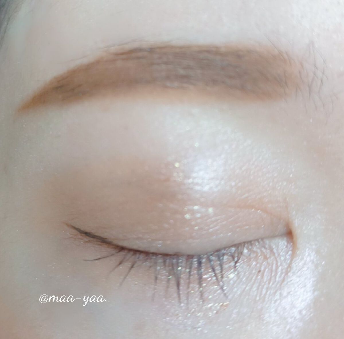 リシェ オーロラグリッター アイズ/Visée/ジェル・クリームアイシャドウを使ったクチコミ（2枚目）