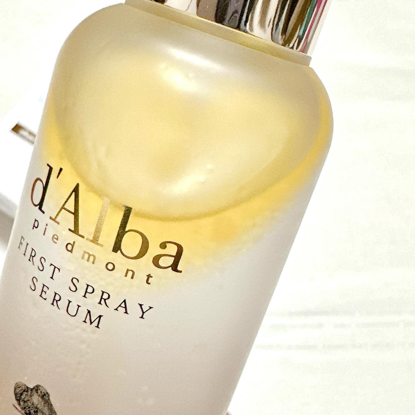 ダルバ ホワイトトリュフファーストスプレーセラム/ダルバ/ミスト状化粧水を使ったクチコミ（2枚目）