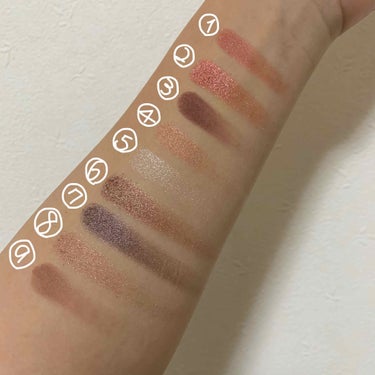 UR GLAM　BLOOMING EYE COLOR PALETTE/U R GLAM/アイシャドウパレットを使ったクチコミ（2枚目）