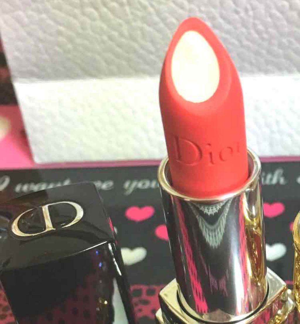 ルージュ ディオールダブル/Dior/口紅を使ったクチコミ(1枚目)