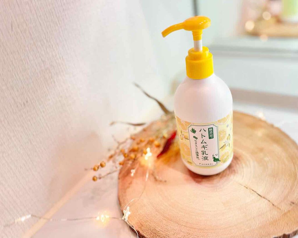 ハトムギ乳液inビタミンC誘導体/パエンナ/乳液を使ったクチコミ（1枚目）