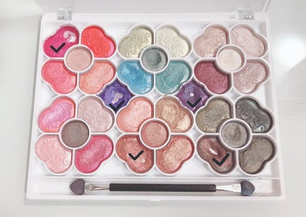 アイカラーパレット/ティアラガール/アイシャドウパレットを使ったクチコミ(3枚目)