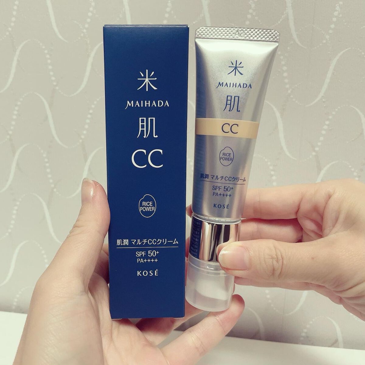 肌潤 マルチCCクリーム/米肌/CCクリームを使ったクチコミ(1枚目)