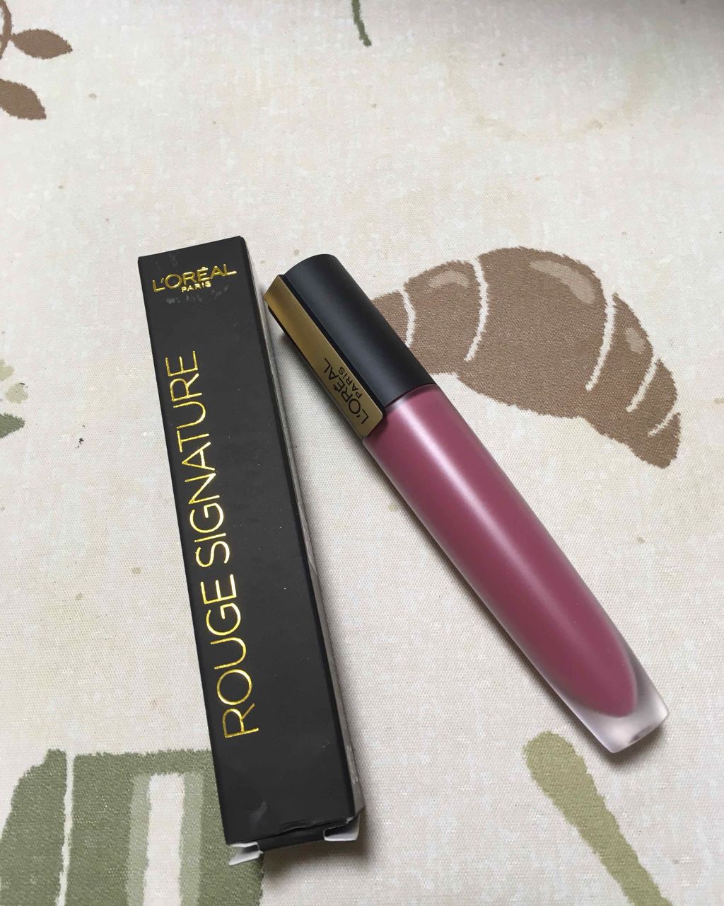 ルージュシグネチャー /ロレアル パリ/リップグロスを使ったクチコミ（1枚目）