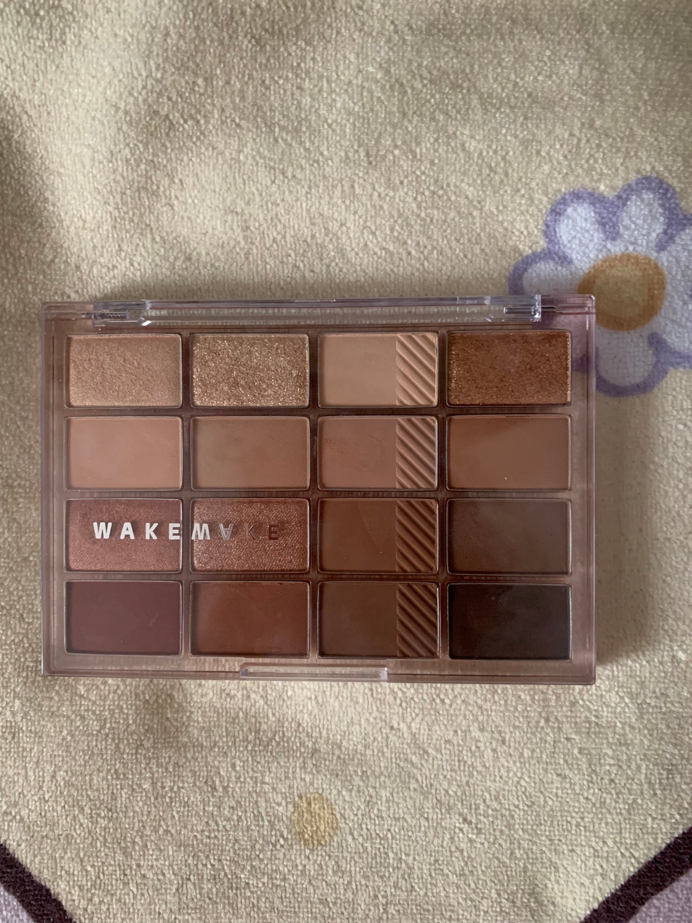 ソフトブラーリングアイパレット/wakemake/アイシャドウパレットを使ったクチコミ(1枚目)