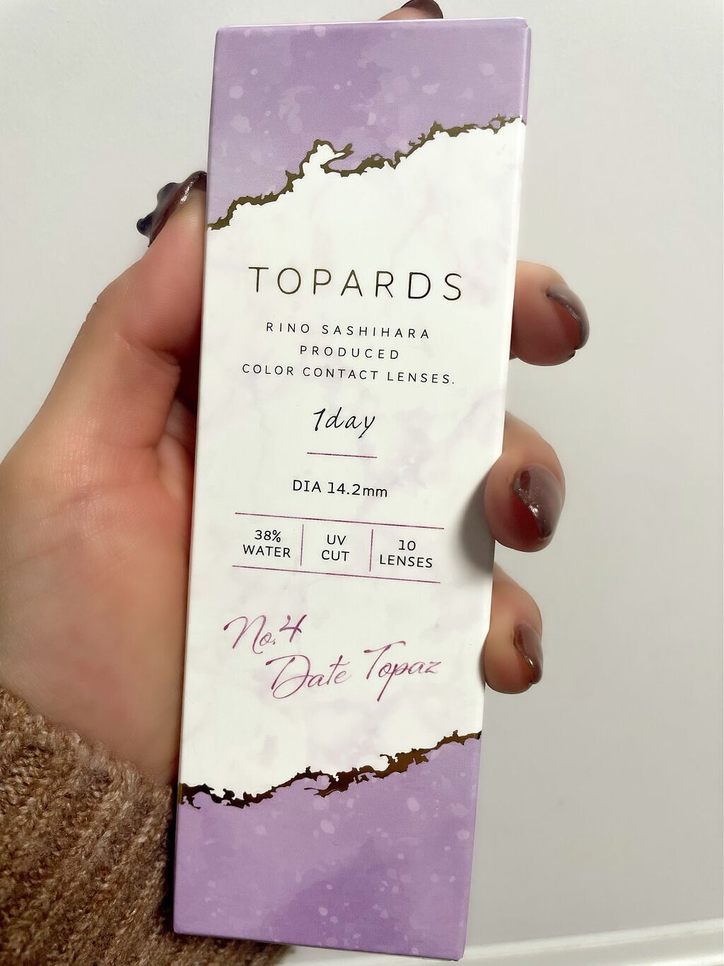 TOPARDS 1day/TOPARDS/ワンデー（１DAY）カラコンを使ったクチコミ（1枚目）