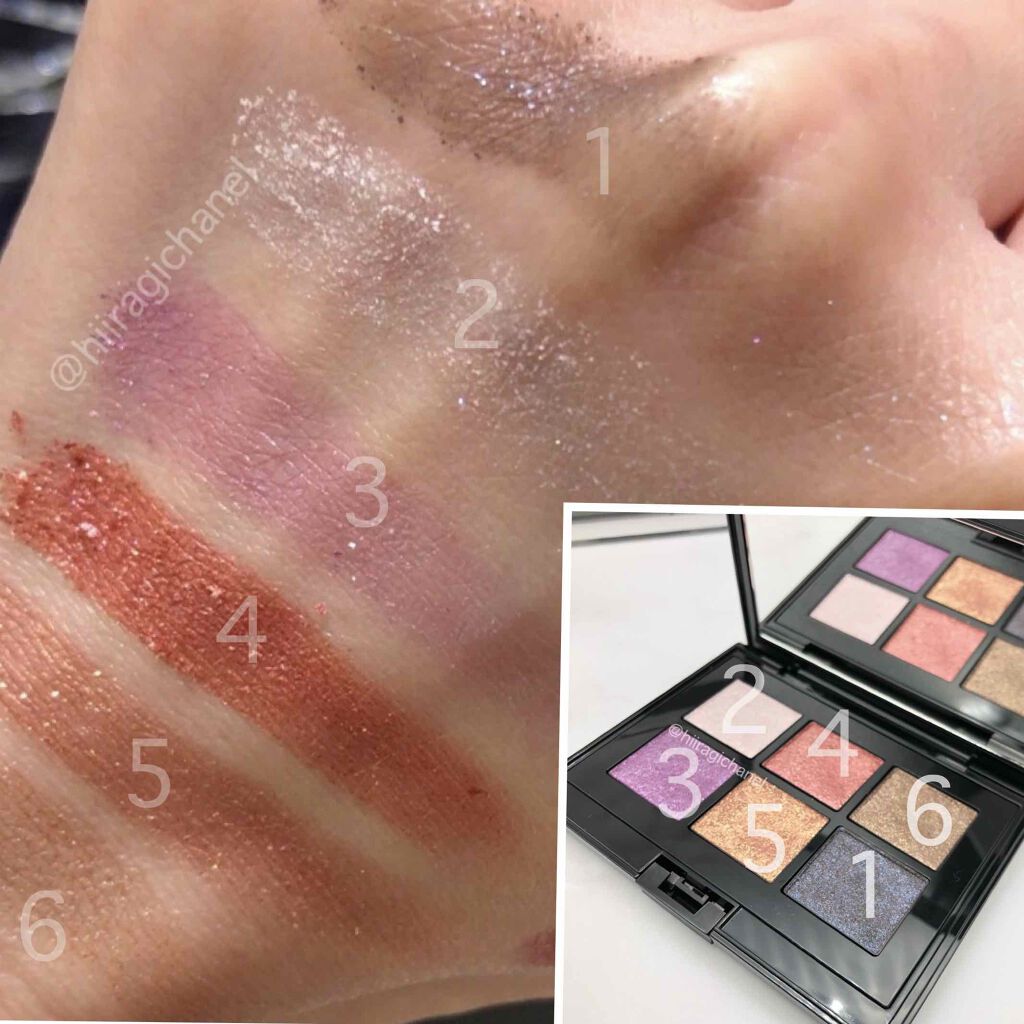 ホリデー アディクション “イリディセント ユーフォリア”/ADDICTION/メイクアップキットを使ったクチコミ(4枚目)